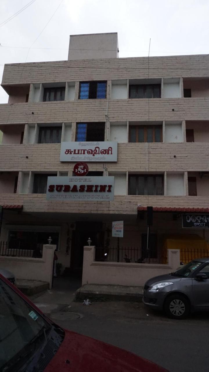 Hotel Subashini International Chennai Dış mekan fotoğraf